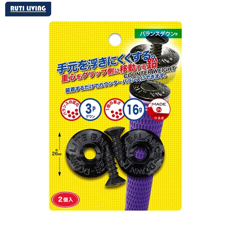 オリジナルゴルフクラブグリップ用ウェイト、バランスブロック、 - Golf Equipment Weight のレビューと価格